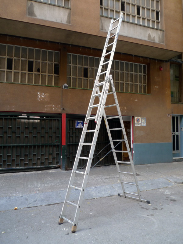 escalera 2 tramos (38eu.) 2u